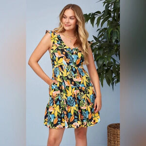 Floral Sleeveless Dress